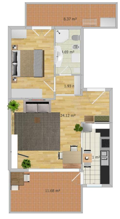 Appartment Trojer Merano Esterno foto